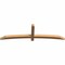 Ekena Millwork Bellingham Timber Gable Bracket, Western Red Cedar, 84"W x 24"H x 3 1/2"D x 3 1/2"F, 7/12 Pitch GBW084X24X0404BEL00SWR - alternate 3